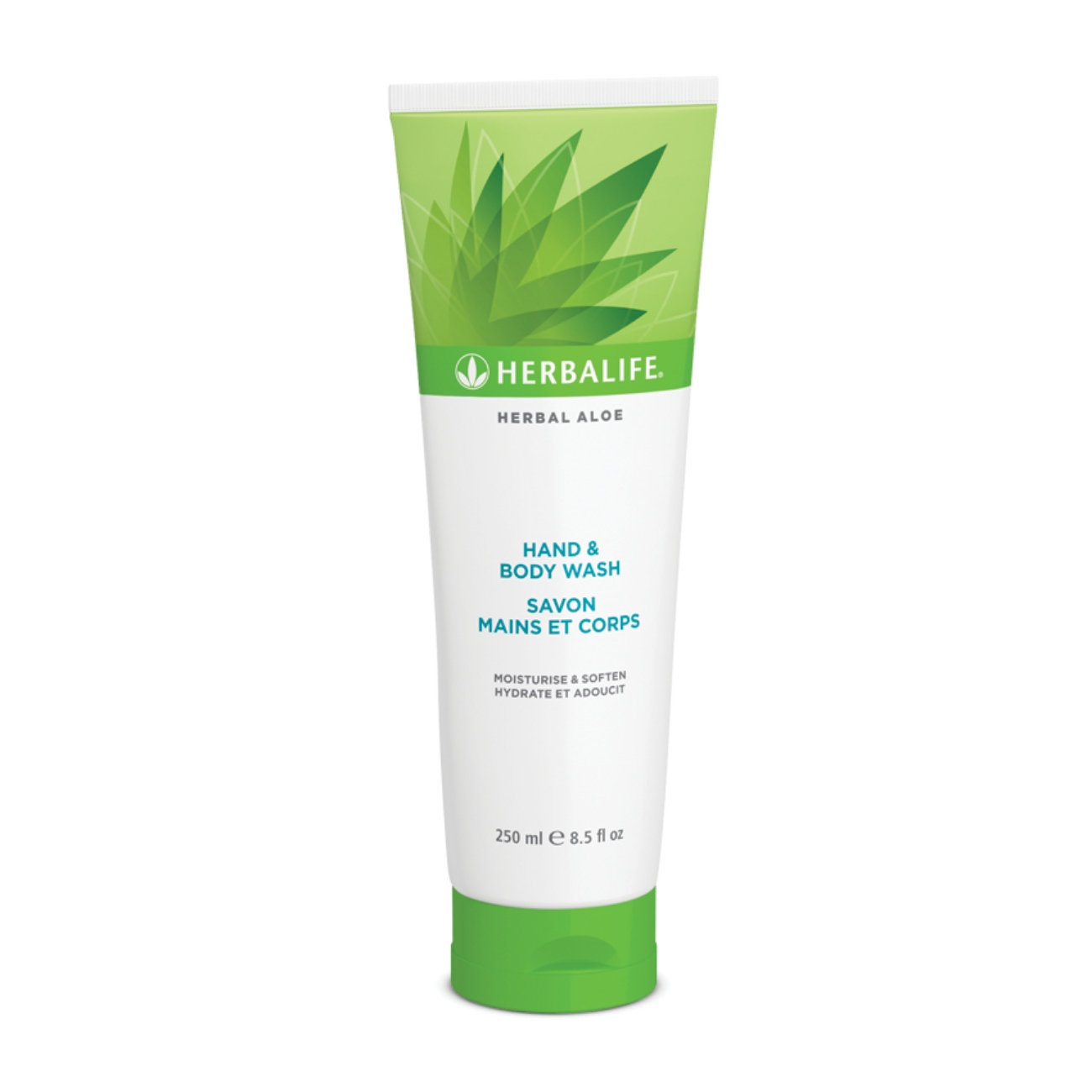 Herbal Aloe Gel de curăţare pentru mâini şi corp product shot